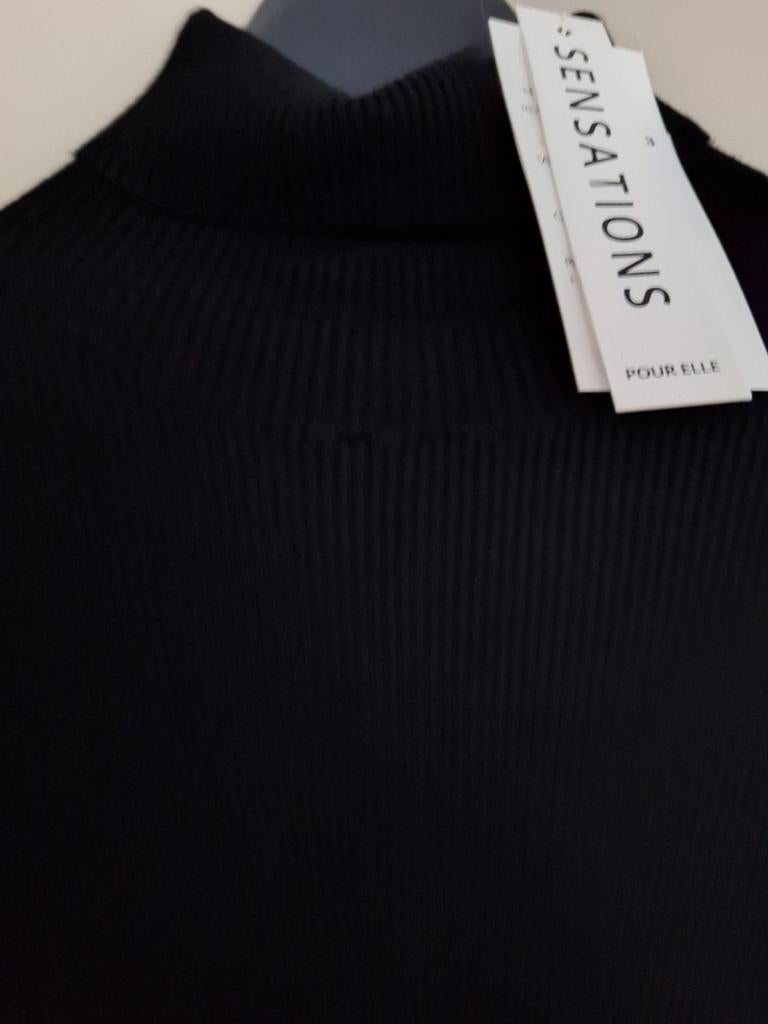 Volledig nieuwe zwarte sous pull, Kleding | Dames, Ophalen, Nieuw, Maat 46/48 (XL) of groter, Zwart