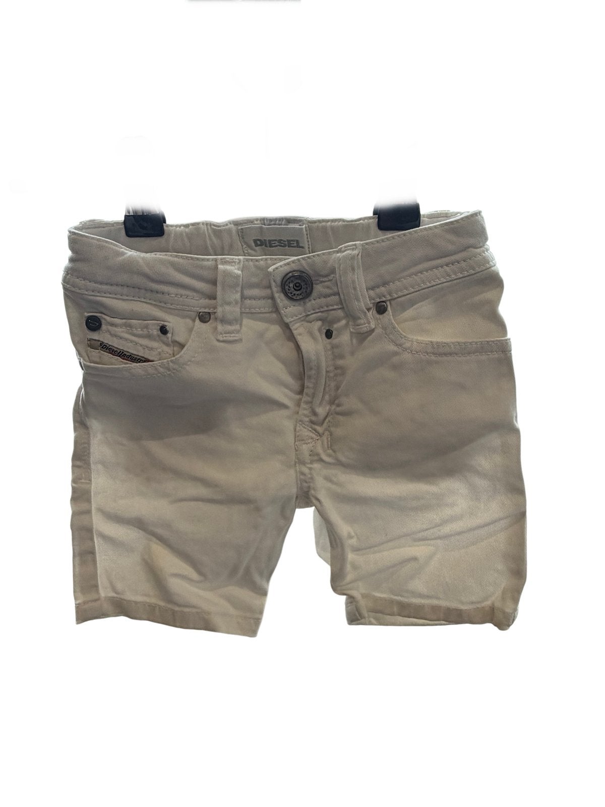 Wit/ecru Diesel jeansshort - Nieuw (nooit gedragen), Kinderen en Baby's, Ophalen of Verzenden, Nieuw, Jongetje of Meisje, Overige typen