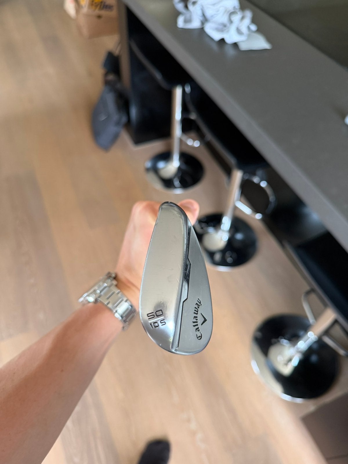 Callaway Opus, Ophalen, Gebruikt