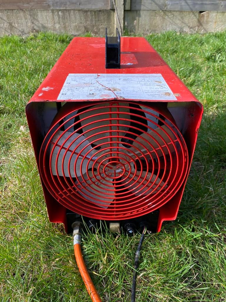 Verwarming op de bouwplaats, Doe-het-zelf en Bouw, Ophalen, Zo goed als nieuw