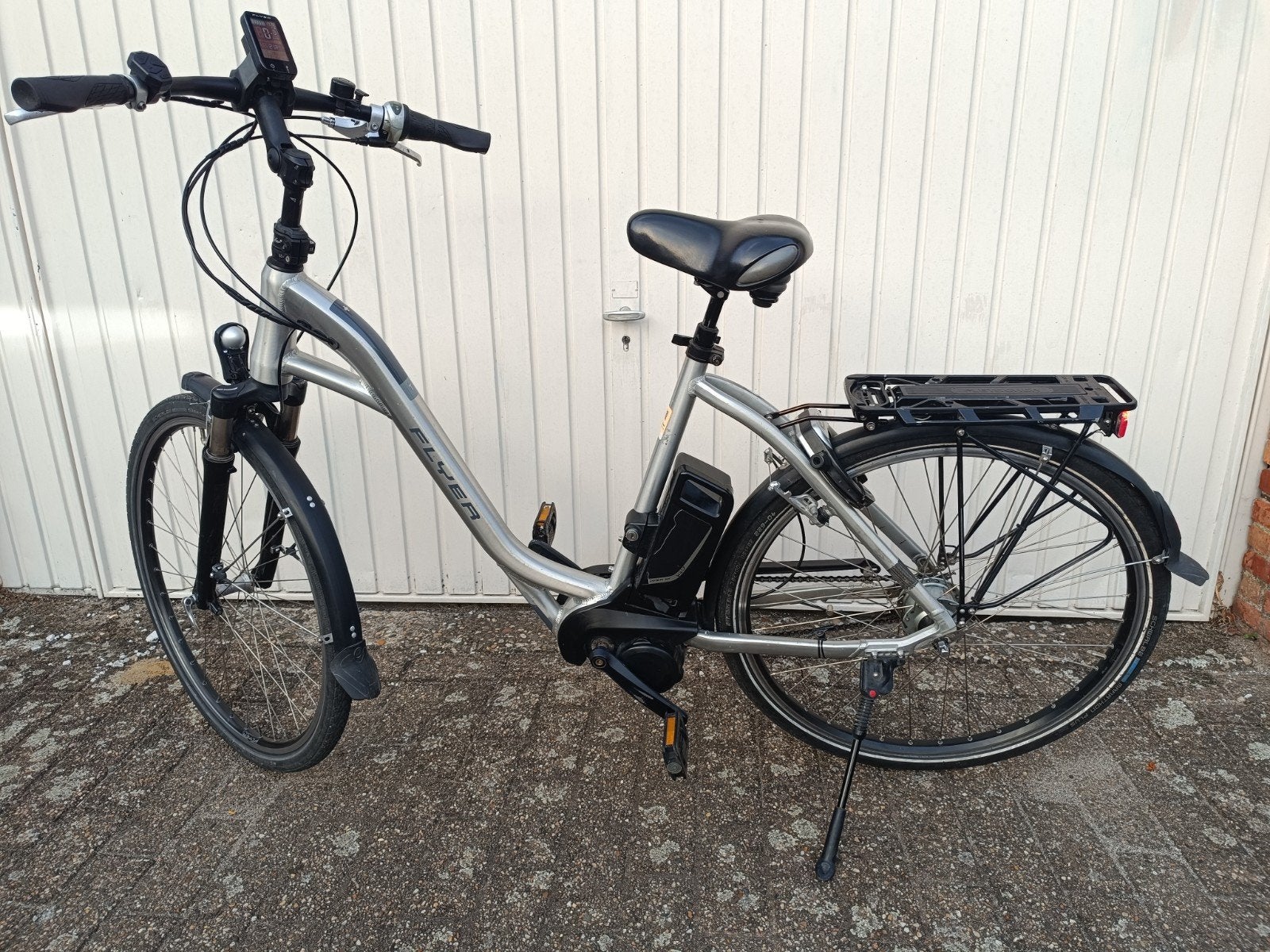 Brochure de la marque de vélos électriques en bon état, 55 à 59 cm, Enlèvement, Utilisé, 50 km par batterie ou plus