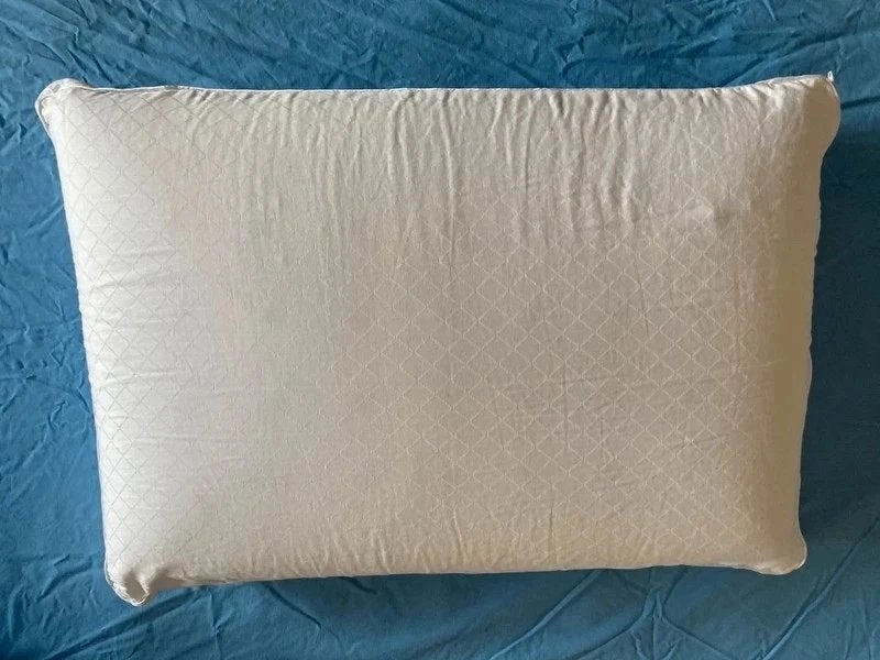Coussin anatomique à double confort 50 x 70, Maison & Meubles, Respirant, Enlèvement ou Envoi, Autres types, Utilisé