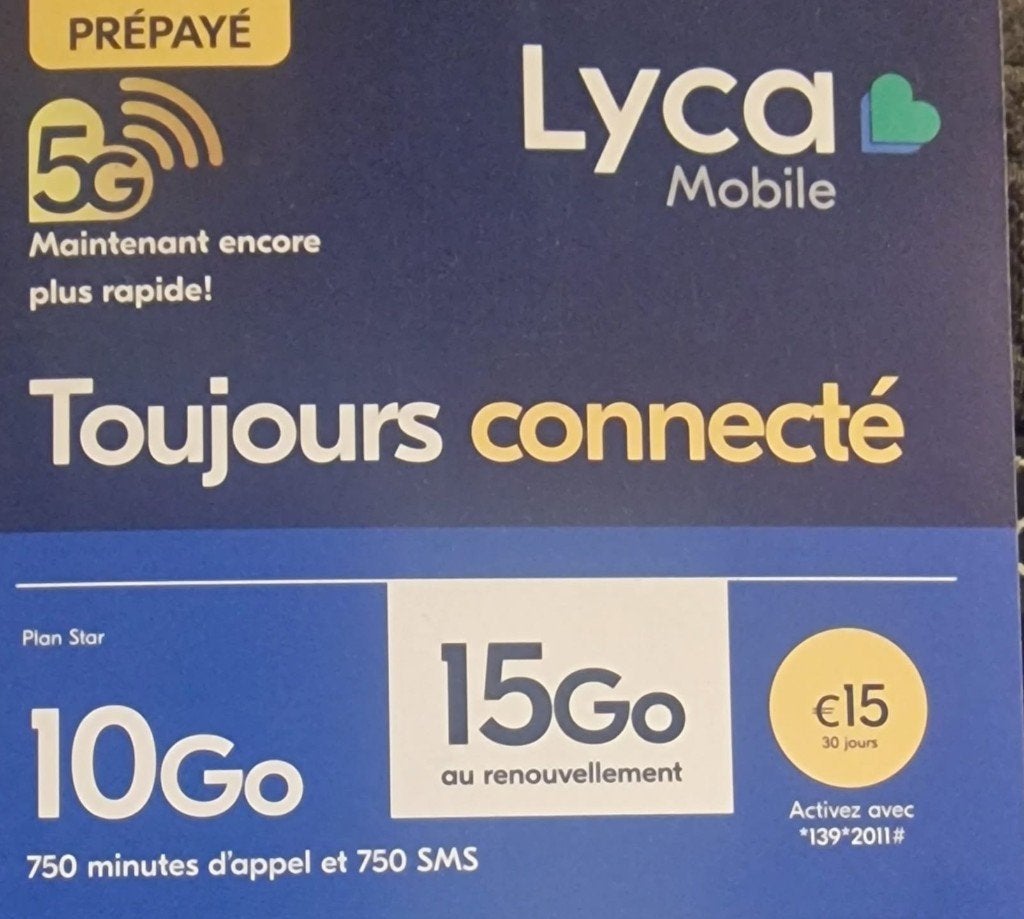 Lyca prepaid simkaart 10 GB data – slechts € 15,-, Telecommunicatie, Prepaidkaarten en Simkaarten, Ophalen of Verzenden, Nieuw