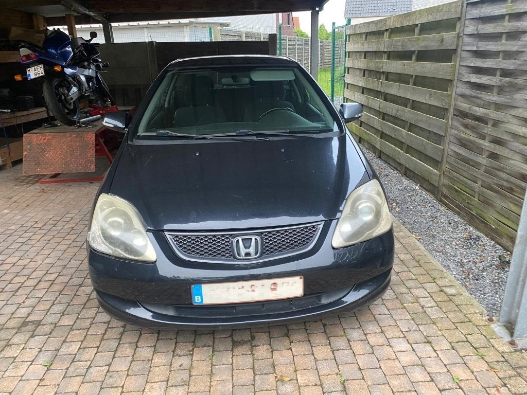 Honda Civic noire, Autos, Honda, Achat, Boîte manuelle, Noir, Particulier