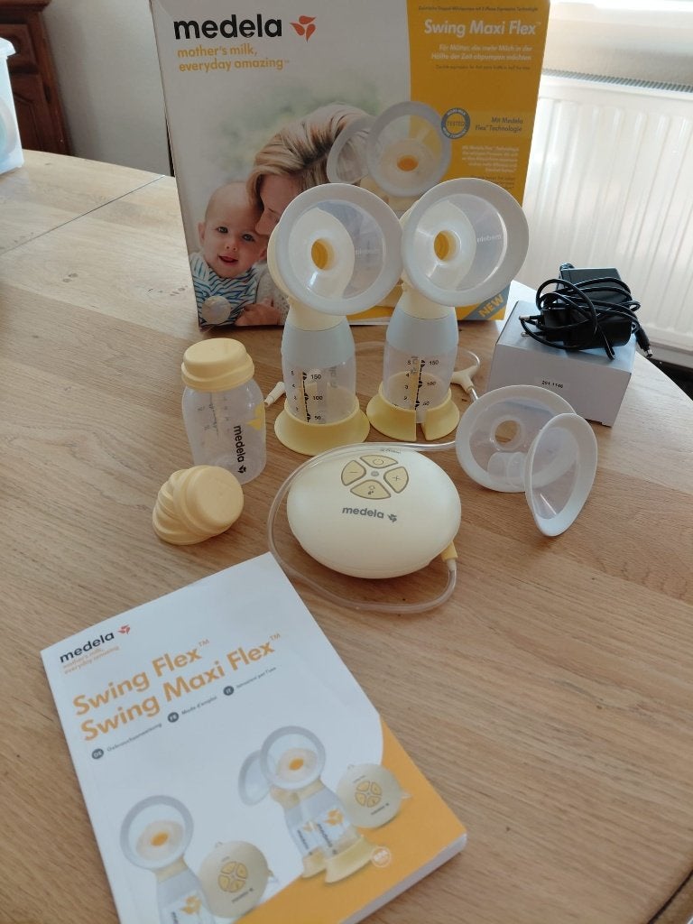 Medela swing maxi flex borstkolf, Automatique, Medela, Comme neuf, Enlèvement
