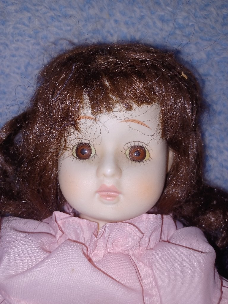 Une magnifique ancienne poupée/biscuit/porcelaine / 47cm, Antiquités & Art, Enlèvement ou Envoi
