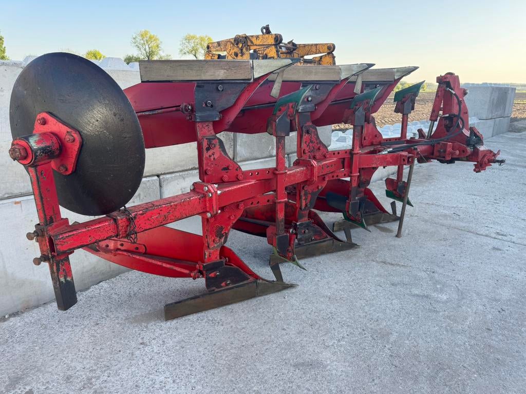 Steeno 3schaar ploeg, Ophalen