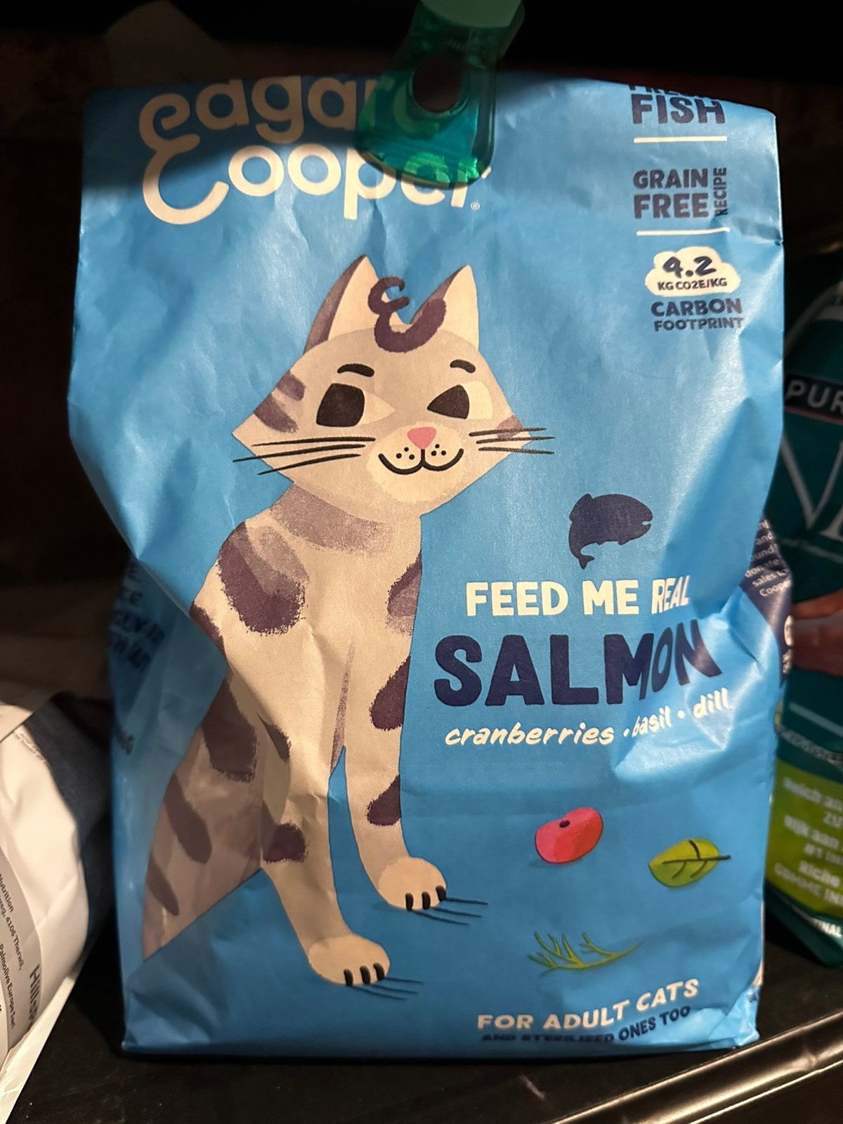Edgar & Cooper zalm 2kg, Dieren en Toebehoren, Ophalen of Verzenden, Kat