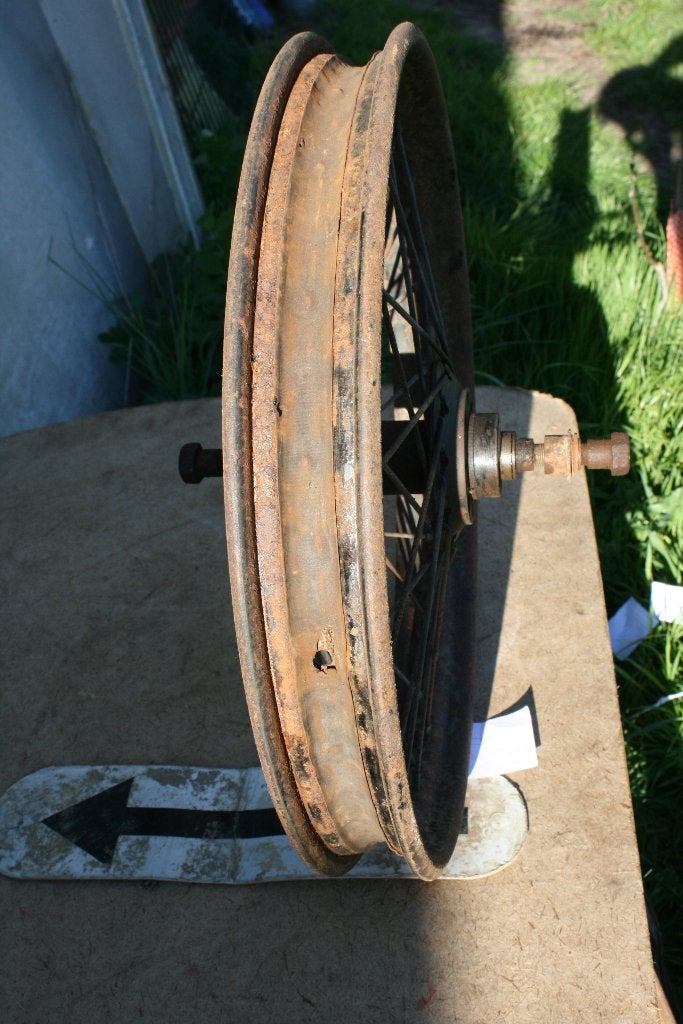 FN Sarolea Gillet Terrot DKW NSU 19" motorwiel, Motoren, Onderdelen | Oldtimers, Ophalen of Verzenden