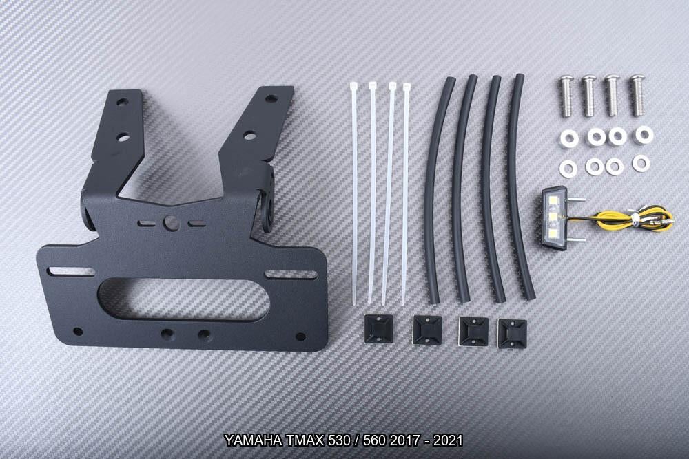 Support de plaque Court YAMAHA TMAX 530 / 560 2017 - 2021, Motos, Enlèvement ou Envoi, Neuf