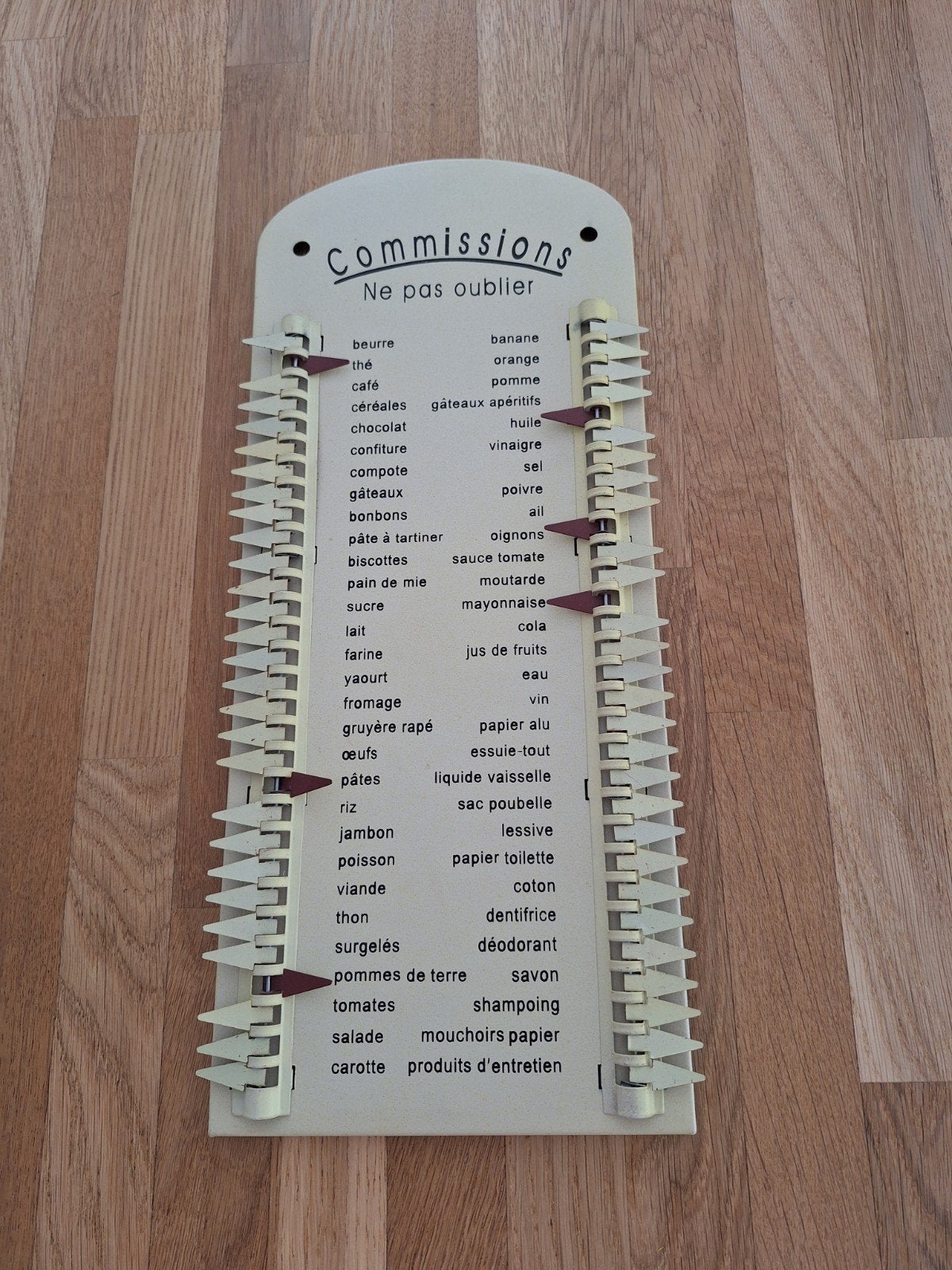 Boodschappenlijst, Huis en Inrichting, Woonaccessoires | Krantenbakken en Lectuurbakken, Ophalen of Verzenden