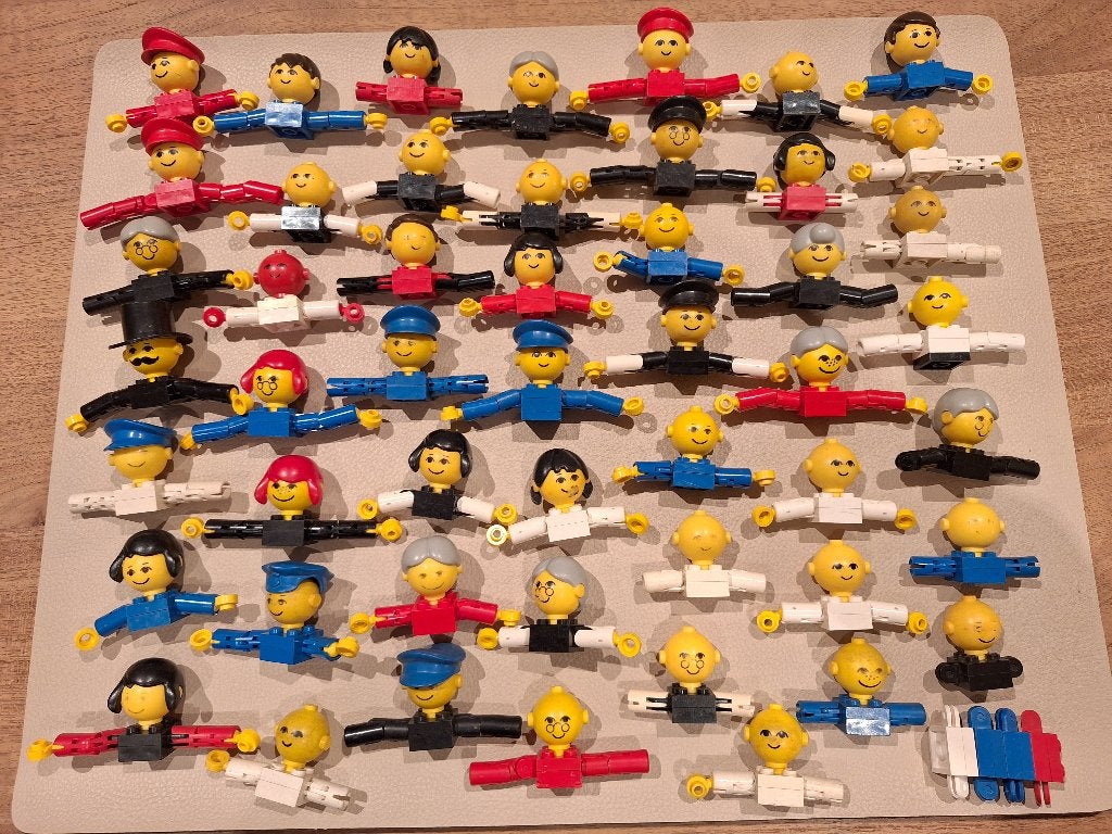 lego oude mannetjes 50 stuks, Kinderen en Baby's, Speelgoed | Duplo en Lego, Ophalen of Verzenden, Gebruikt, Minifiguur, Lego