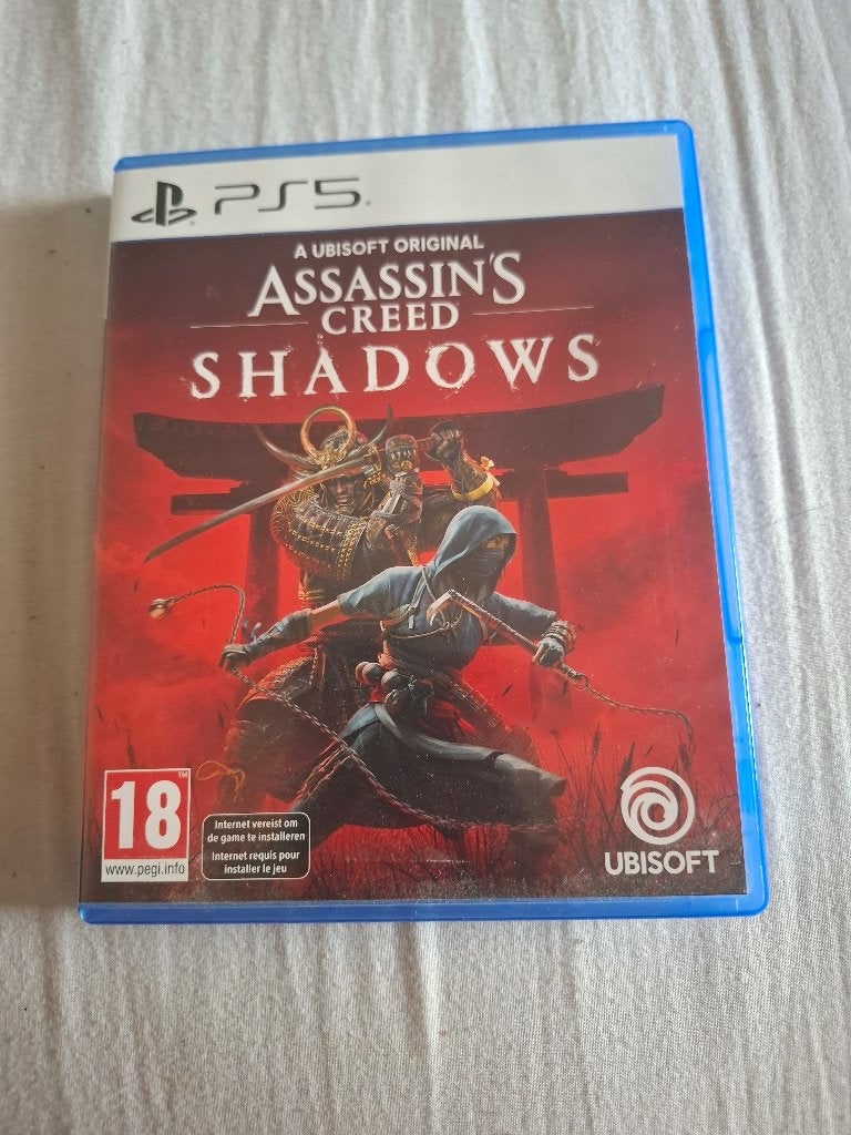 Ps5 assassins creed shadows, Gebruikt, Vanaf 18 jaar, 1 speler, Ophalen
