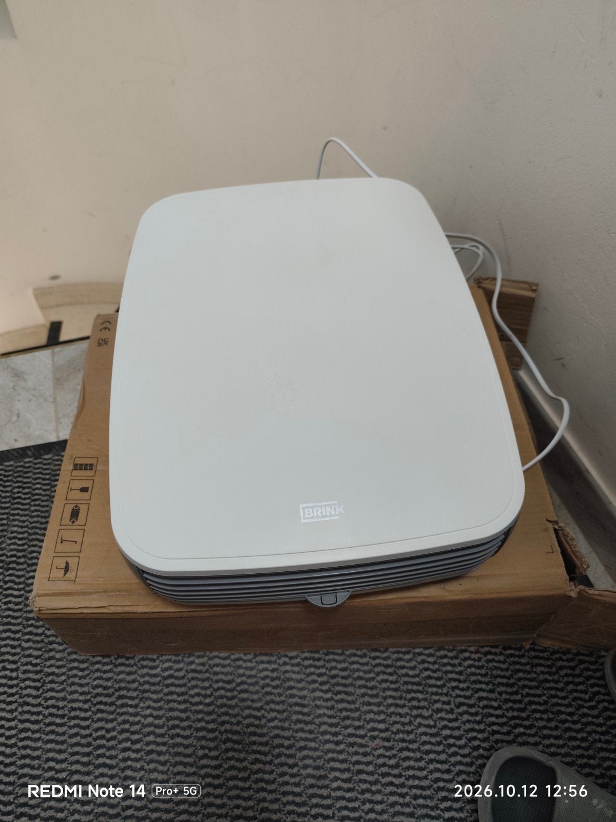 Brink Sonair utilisé avec un nouveau filtre depuis près de 3, Enlèvement ou Envoi, Neuf, Ventilateur et Extracteur