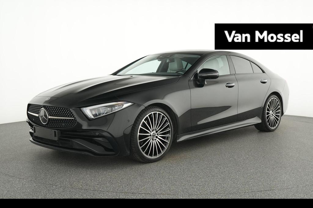 Mercedes-Benz CLS 220 d AMG Line + LEDER + OPEN DAK + MULTIB, Auto's, Automaat, 4 deurs, Achterwielaandrijving, Euro 6