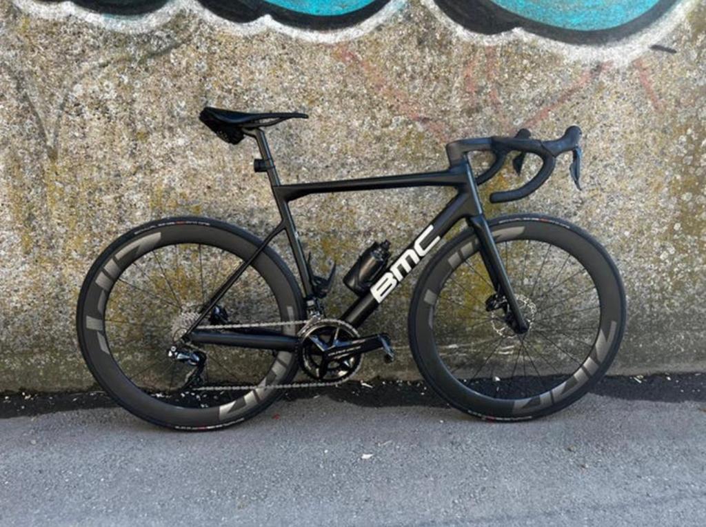 BMC Teammachine SLR01 Stealth - maat 54 in nette staat., Fietsen en Brommers, 28 inch, Gebruikt, Carbon, Heren