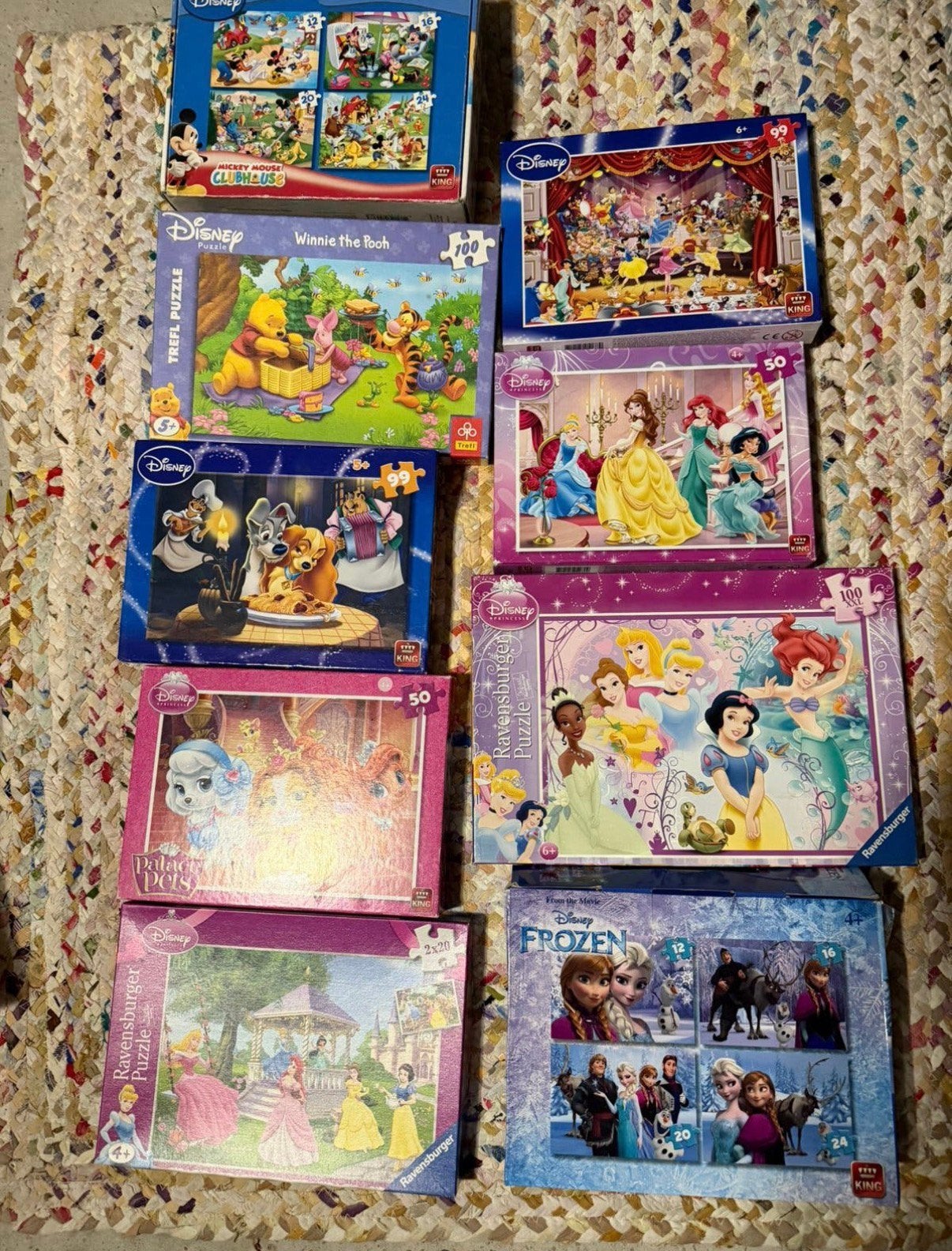 Verschillende Disney Puzzels, Enlèvement, Utilisé