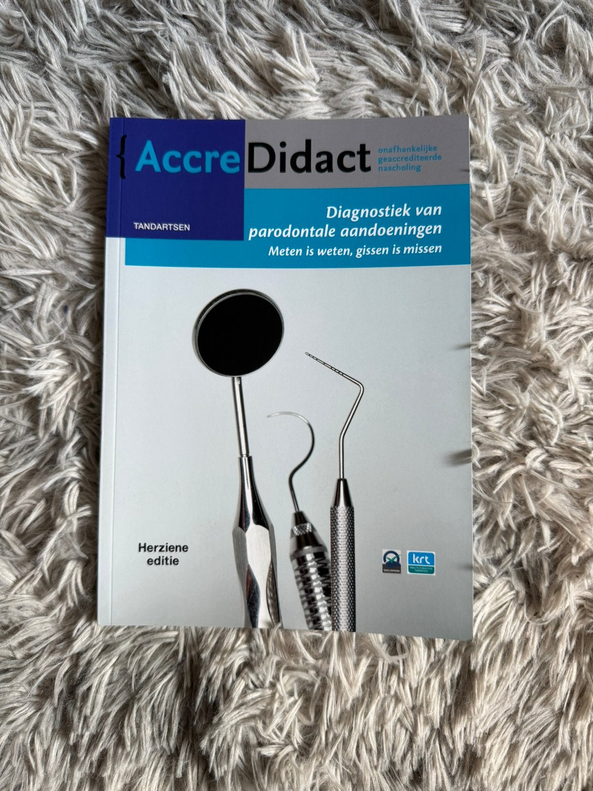 Accredidact diagnostiek van parodontale aandoeningen, Boeken, Studieboeken en Cursussen, Ophalen of Verzenden, Nieuw
