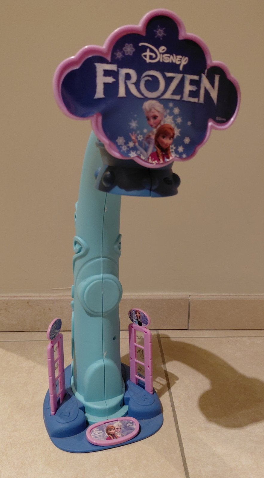 Frozen tekenlamp, Ophalen