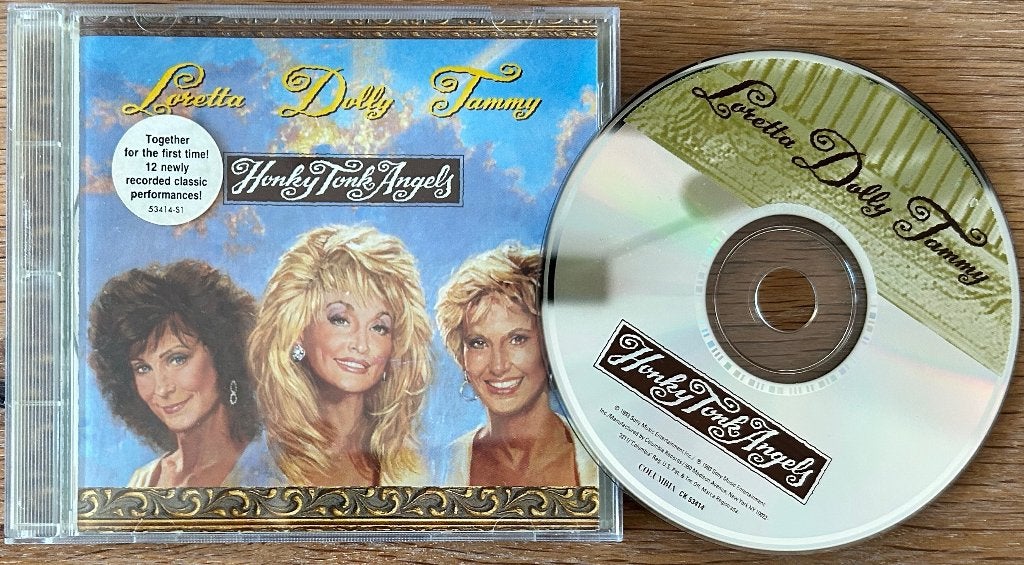 DOLLY PARTON w/LORETTA LYNN & TAMMY WYNETTE - Angels ( CD ), Cd's en Dvd's, Ophalen of Verzenden, Zo goed als nieuw, Country