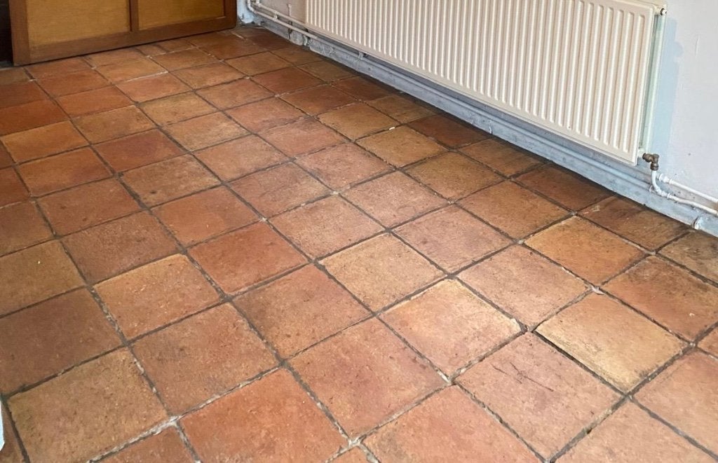 Terracotta vloertegels, Ophalen, Overige materialen, Gebruikt, 20 tot 40 cm