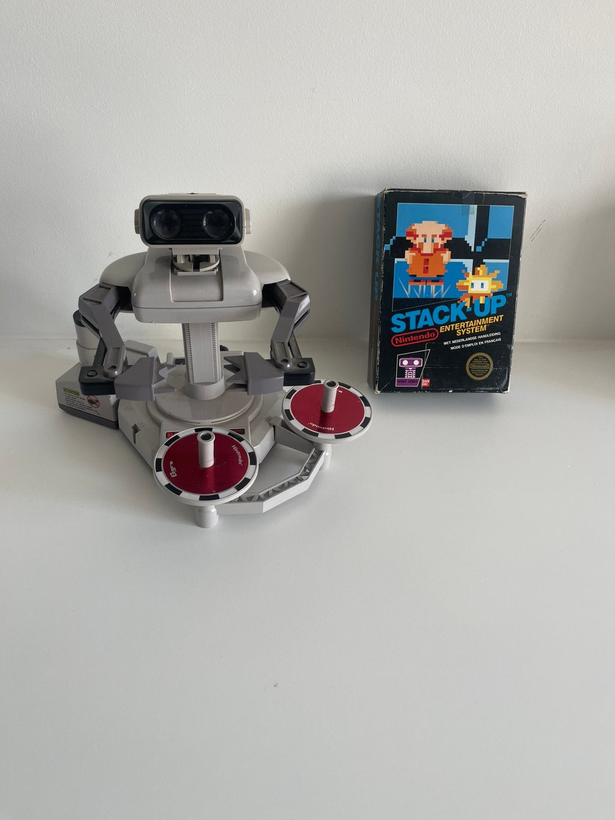 Nintendo NES Stack-Up volledige set + R.O.B. PAL, Games en Spelcomputers, Games | Nintendo NES, Gebruikt, Ophalen