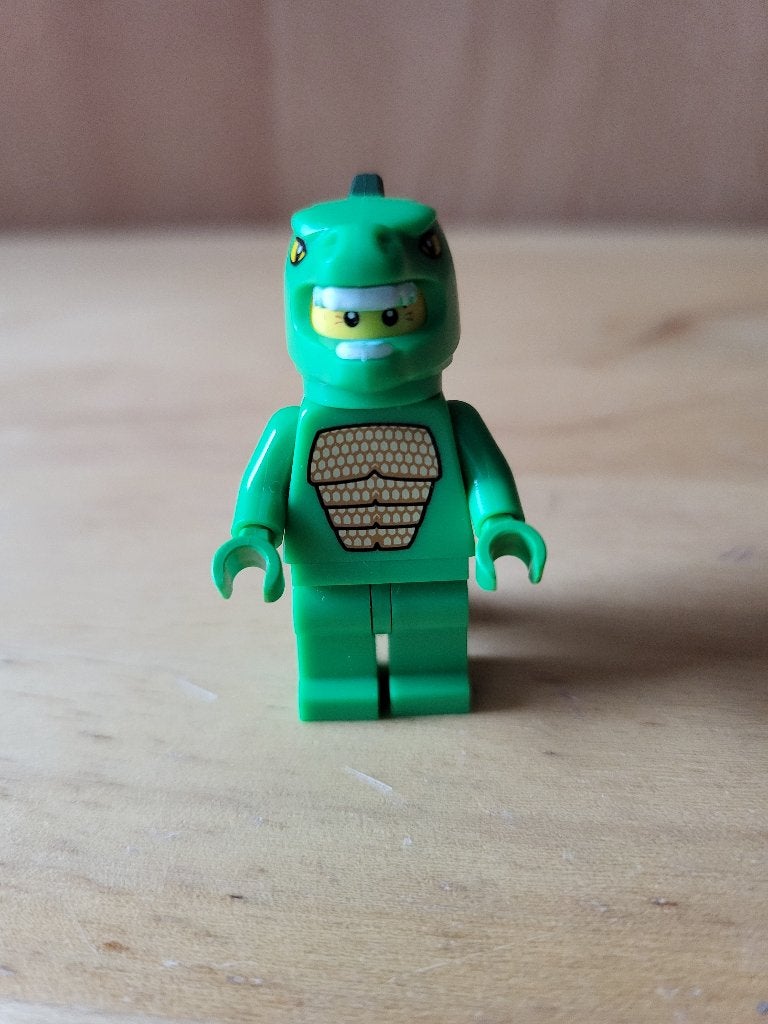 Figurine LEGO Homme Lézard, Enlèvement, Minifigurine, Lego