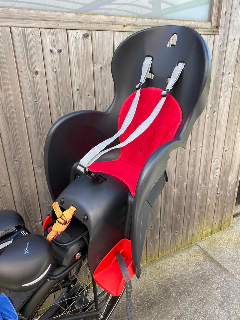 Fietsstoel polisport, Ophalen, Achterzitje, 9 t/m 36 kg, Gebruikt