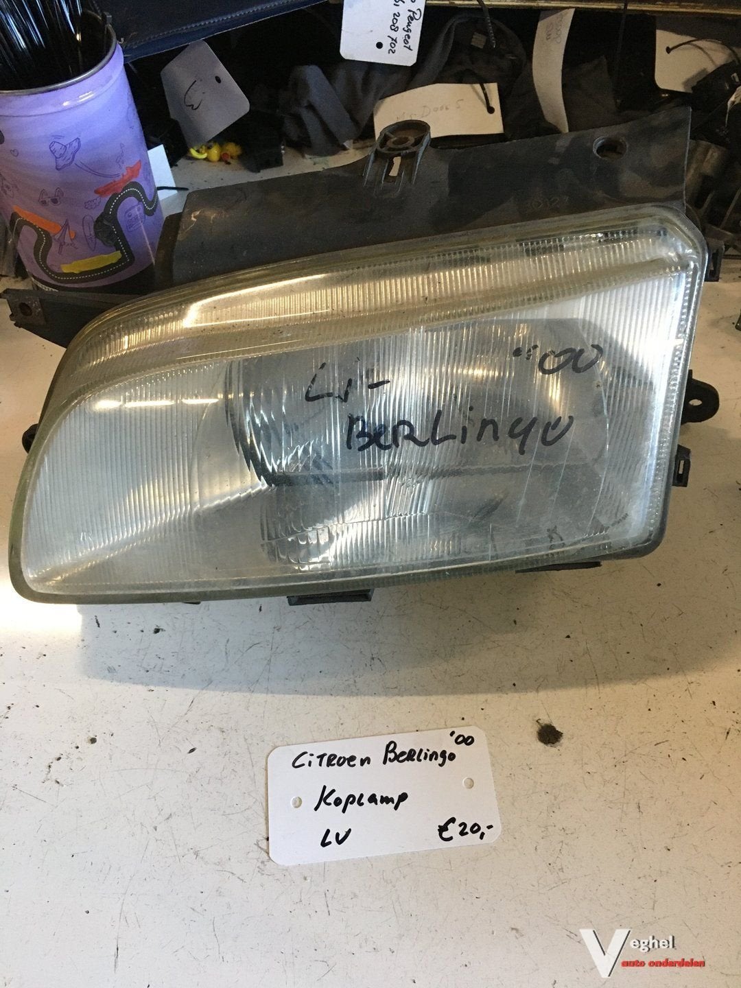 Citroen Berlingo 2000 Koplamp Linksvoor, -, Utilisé, -, -