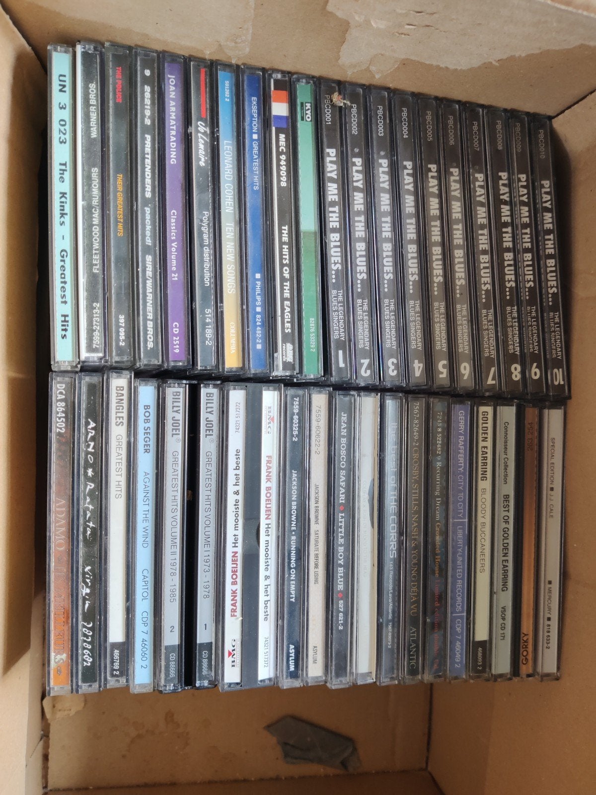 collectie CD's (Pop, Rock, Blues, Nederlandstalig), Cd's en Dvd's, Ophalen, Nederlandstalig
