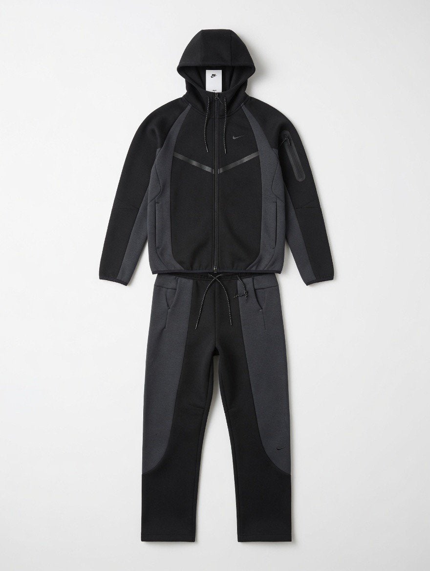 Ensemble Nike Tech Fleece – Noir/Gris – Survêtement complet, Vêtements | Hommes, Enlèvement ou Envoi, Comme neuf