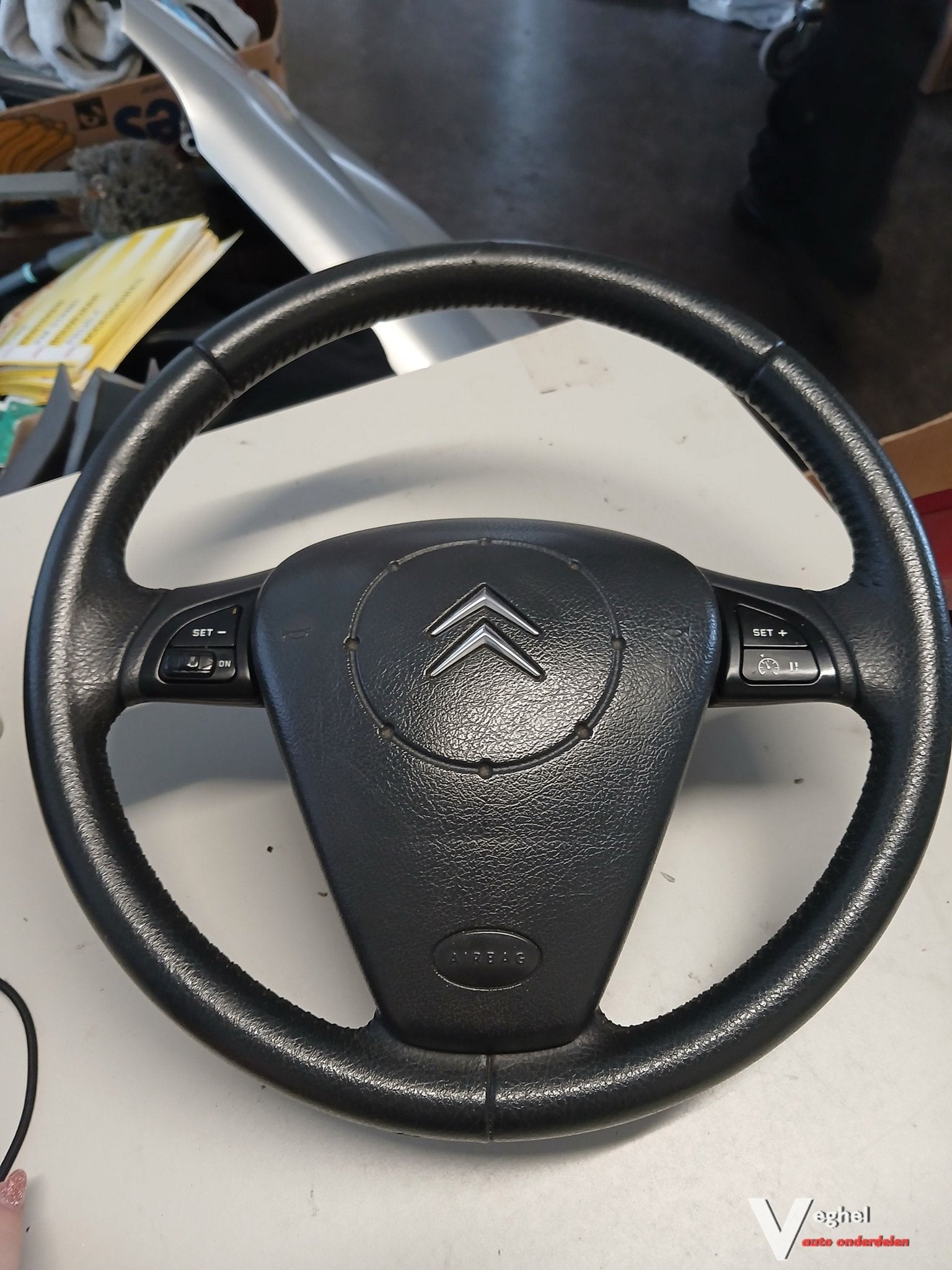 Citroen C3 5drs 1.4B Stuurwiel met knoppen '03, -, Utilisé, -, -