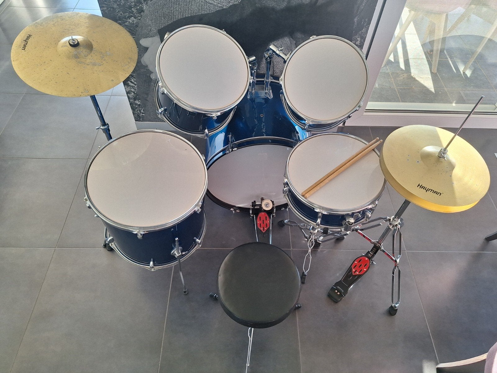 drum toestel Hayman, Musique & Instruments, Enlèvement, Utilisé, Autres marques