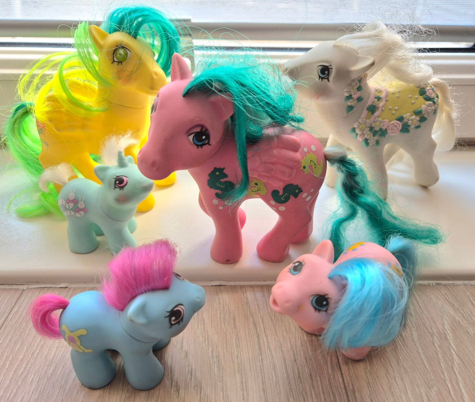 6 my little pony g1, Kinderen en Baby's, Ophalen of Verzenden