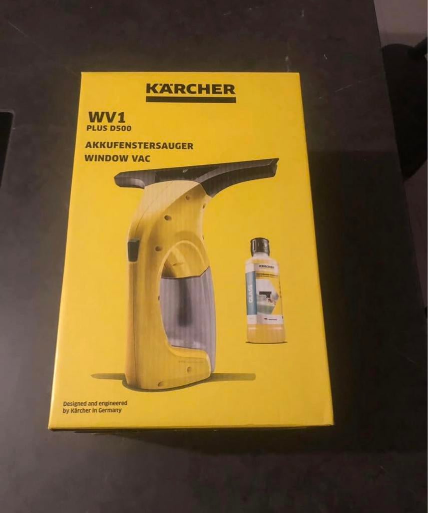 Karcher wv1 raamreiniger nieuw, Huis en Inrichting, Schoonmaakartikelen, Ophalen, Raamwisser of Trekker