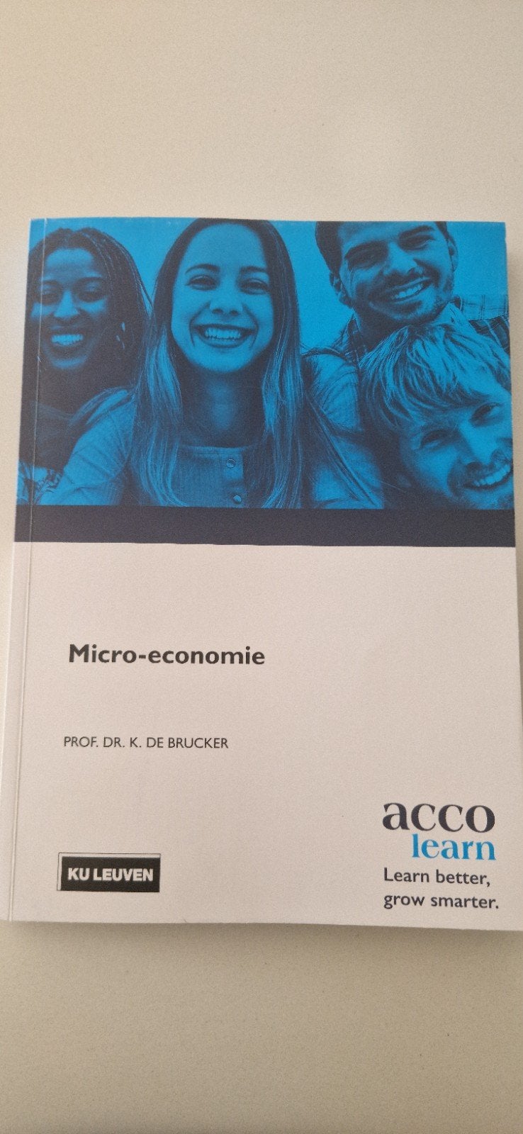 Klaas De Brucker - Micro-economie, Livres, Livres scolaires, Enlèvement ou Envoi, Économie, Klaas De Brucker