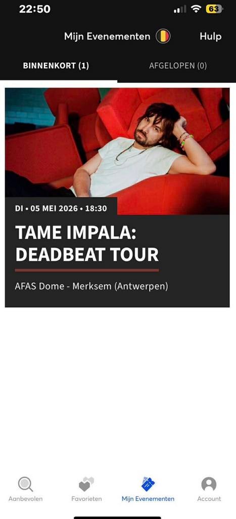 Tame impala staanplaats 5 mei antwerpen