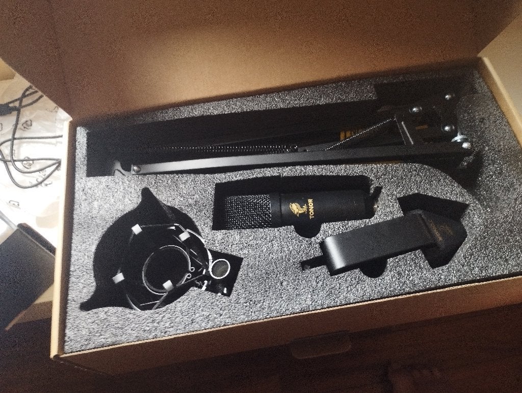 Microphone Tonor TC20 XLR, Musique & Instruments, Enlèvement, Comme neuf, Micro studio
