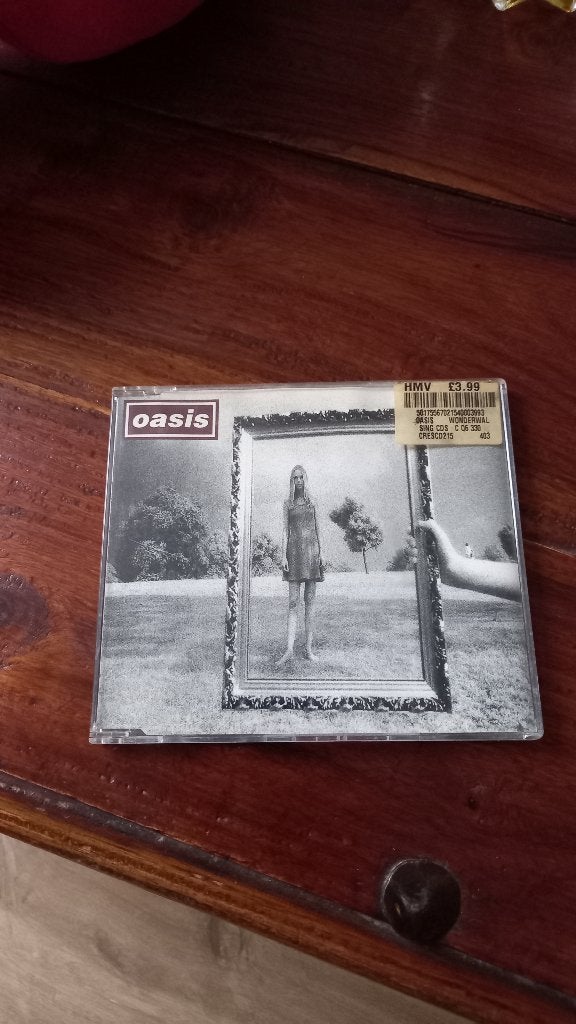 cd single oasis "wonderwall", Ophalen, Zo goed als nieuw