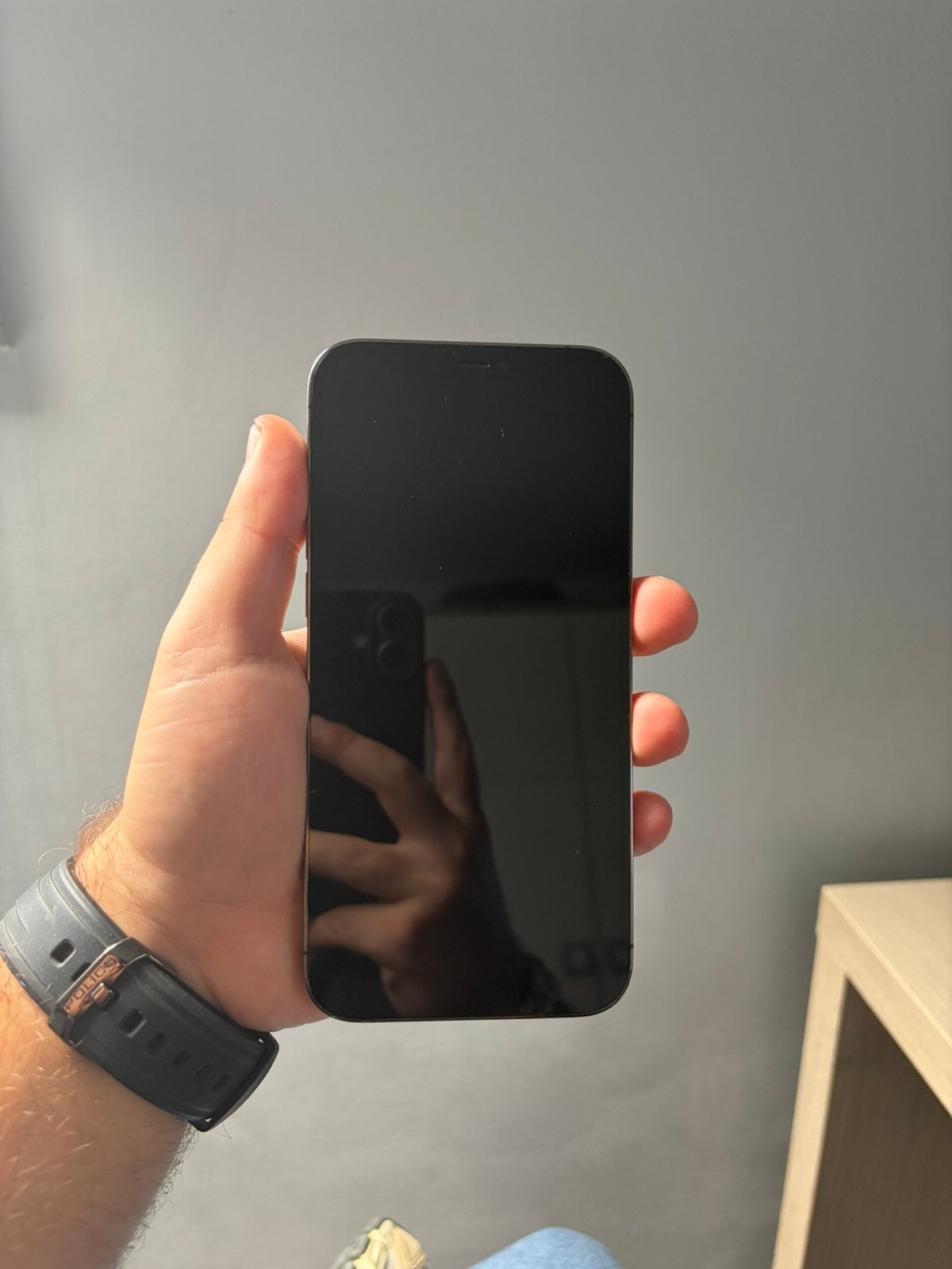 IPhone 12 Pro Max 256gb, Télécoms, Enlèvement, 81 %, Sans abonnement, Noir
