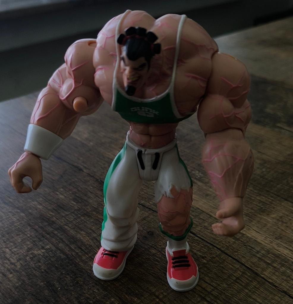 Vintage Action Man Dumb Bell A.T.O.M. Hasbro 2005, Ophalen, Gebruikt