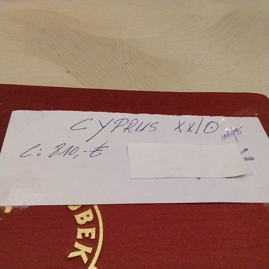 CYPRUS XX-GESTEMPELD tussen 1960/1995 met cote 810,00 €, Postzegels en Munten, Ophalen of Verzenden