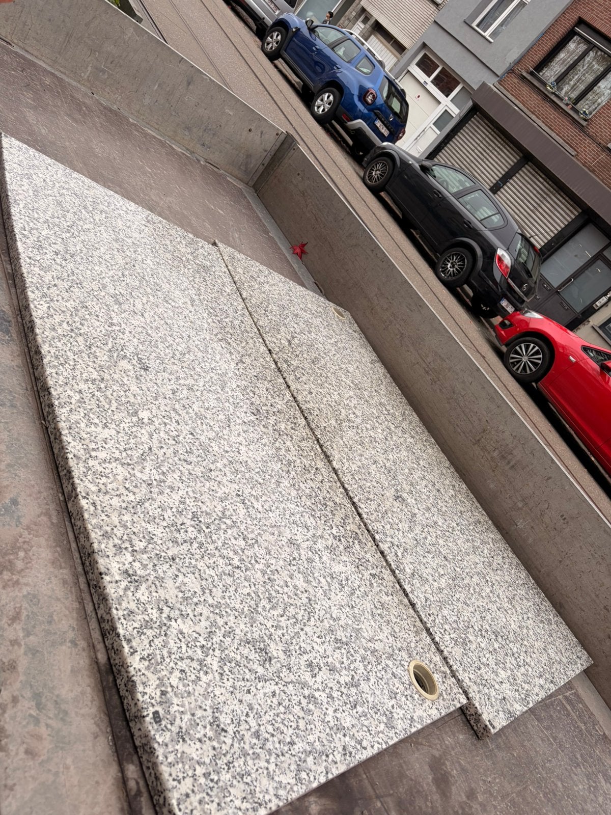 marmeren platen gratis, Doe-het-zelf en Bouw, Ophalen, Zo goed als nieuw