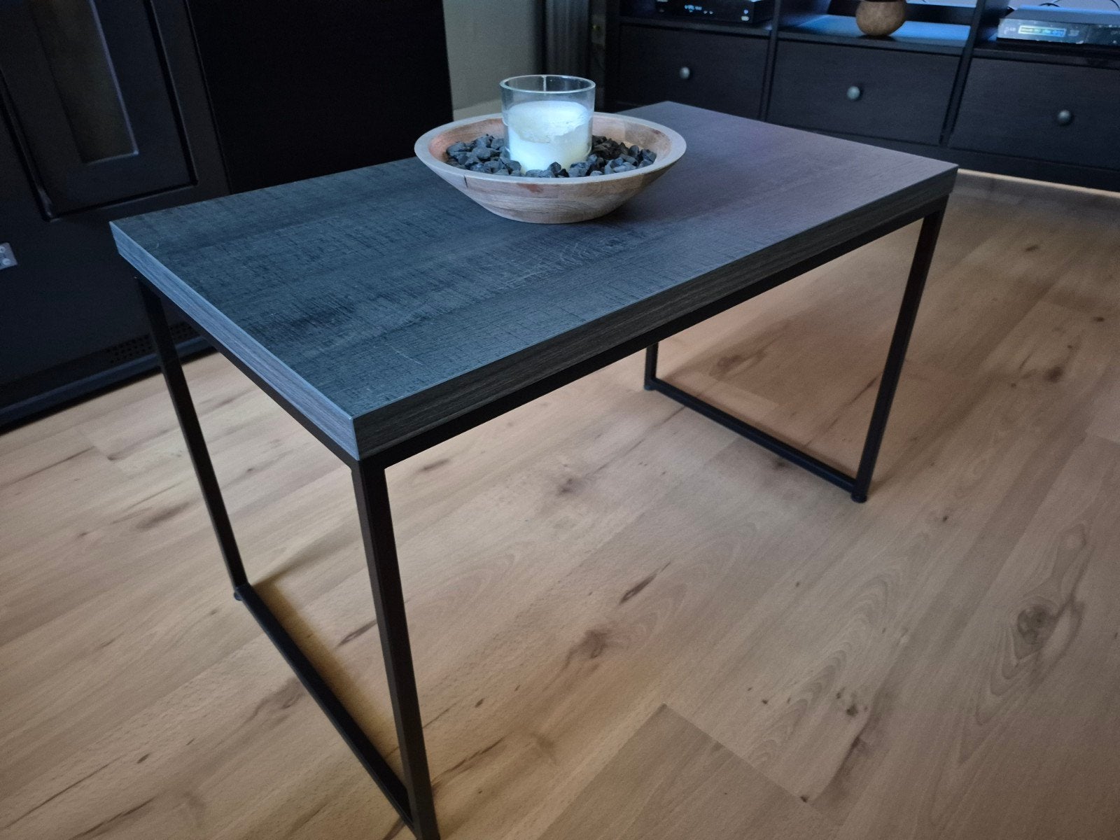 table basse, Enlèvement, Métal