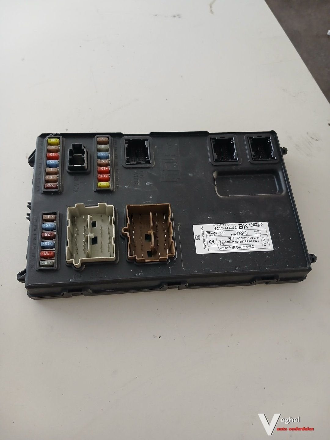Ford Transit bestel 2.2D Zekeringskast 6C1T 14A073 '06, Gebruikt, -, -, Ophalen of Verzenden