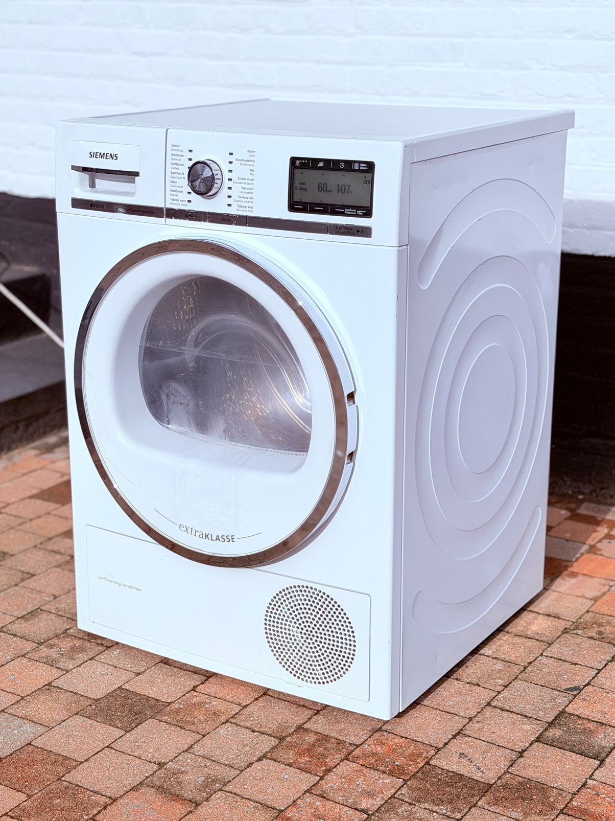 Siemens iq800 9kg condensatie droogkast A++ 235€, Elektronische apparatuur, Ophalen, Zo goed als nieuw