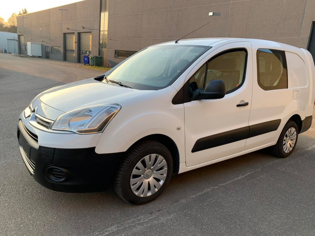 Citroën Berlingo L2 dubbelecabine bj.2013 1.6hdi met138300km, Euro 5, Achat, Citroën, Boîte manuelle