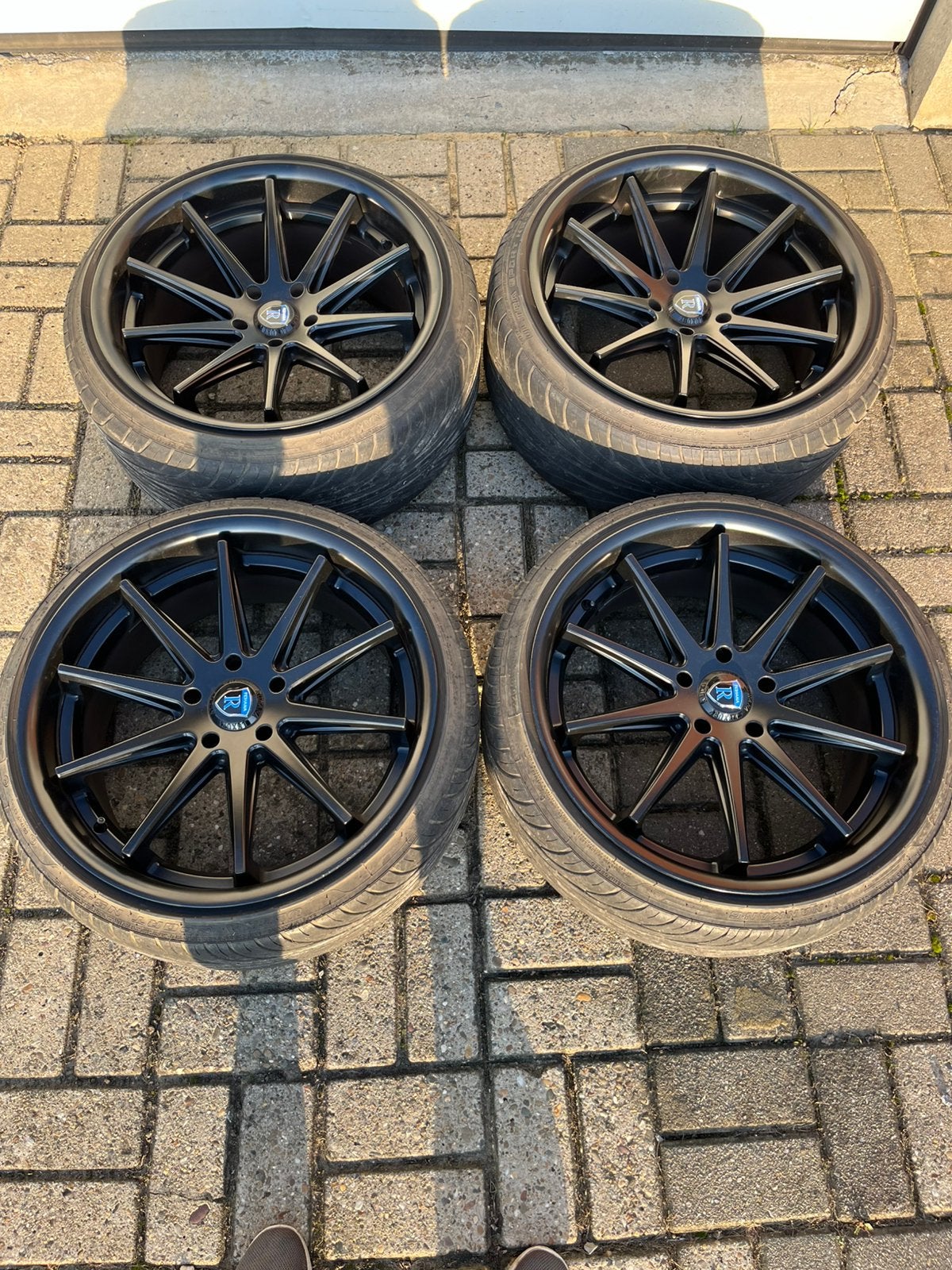 Rohana RC 10 noir mat 5x120, Enlèvement, 20 pouces, Autre