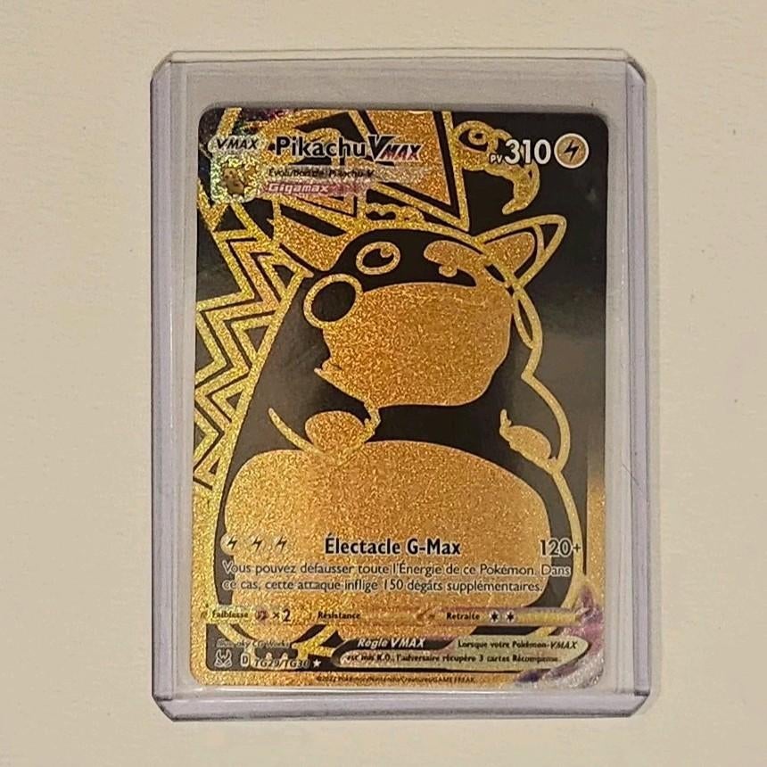Entraîneur Pikachu VMAX TG29/TG30 Secret Rare Lost Origin Ga, Envoi
