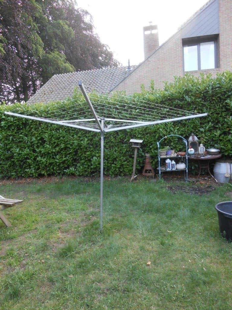 Séchoir rotatif Brabantia Ø3.5 goupille de mise à la terre, Jardin & Terrasse, Enlèvement, Utilisé, Séchoir